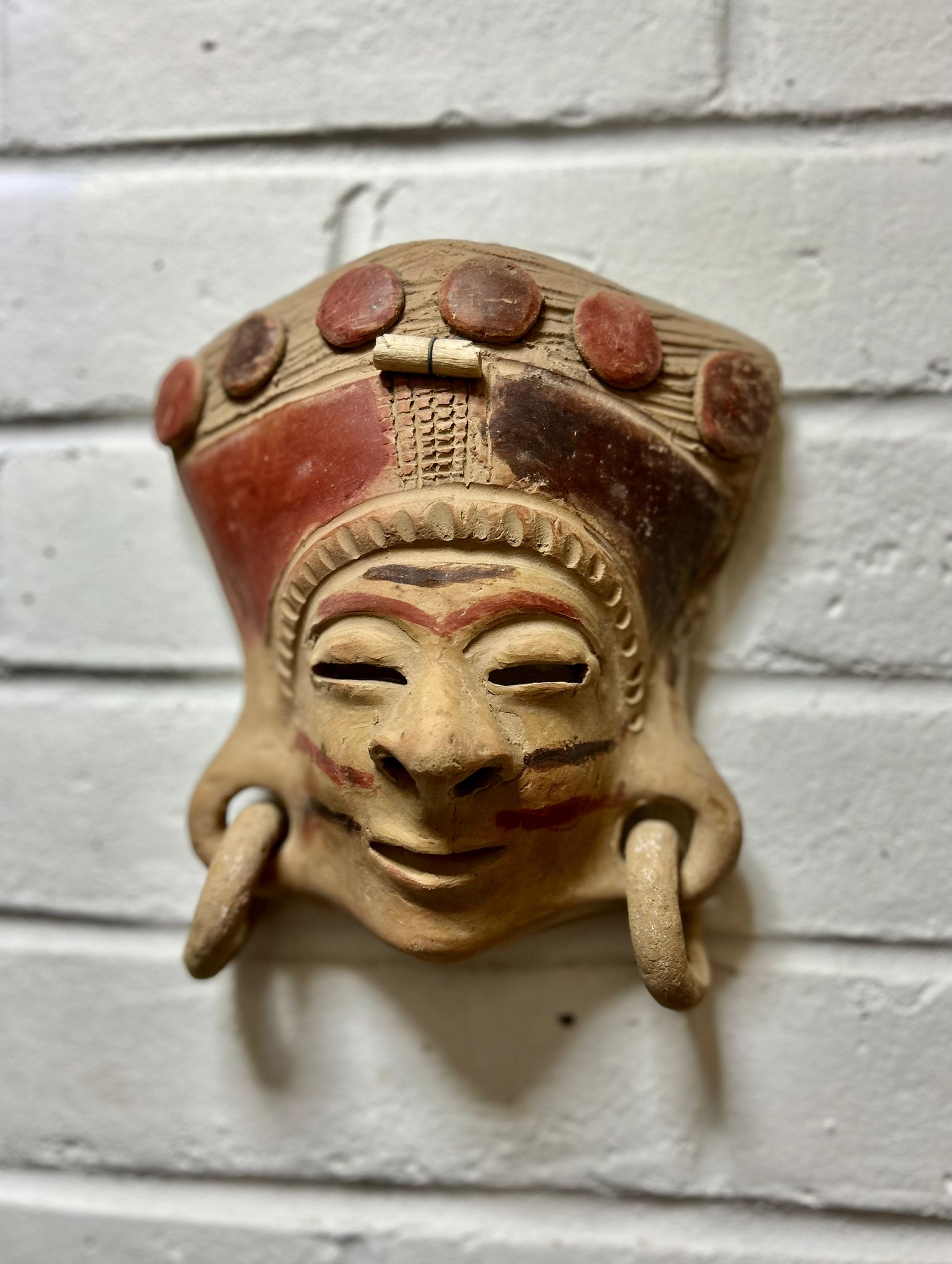 Ornamental ecuadorian mask